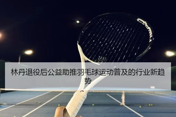 林丹退役后公益助推羽毛球运动普及的行业新趋势